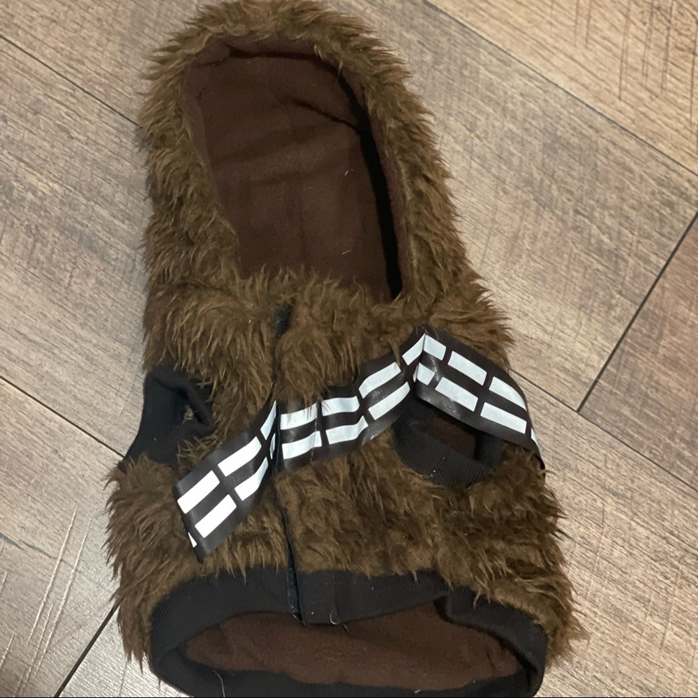 Chewbacca dog costume